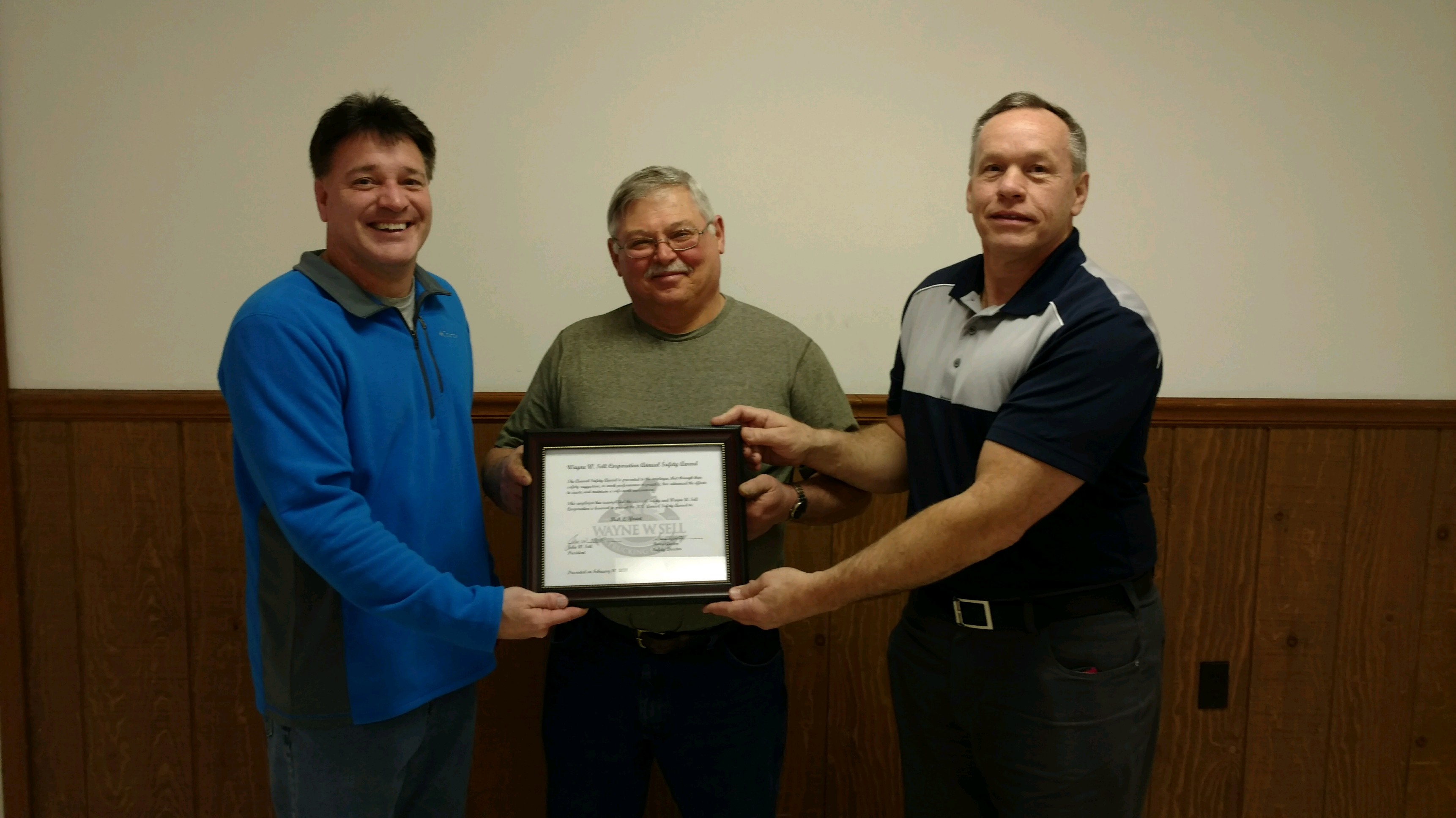 2017 Annual Safety Award Winner