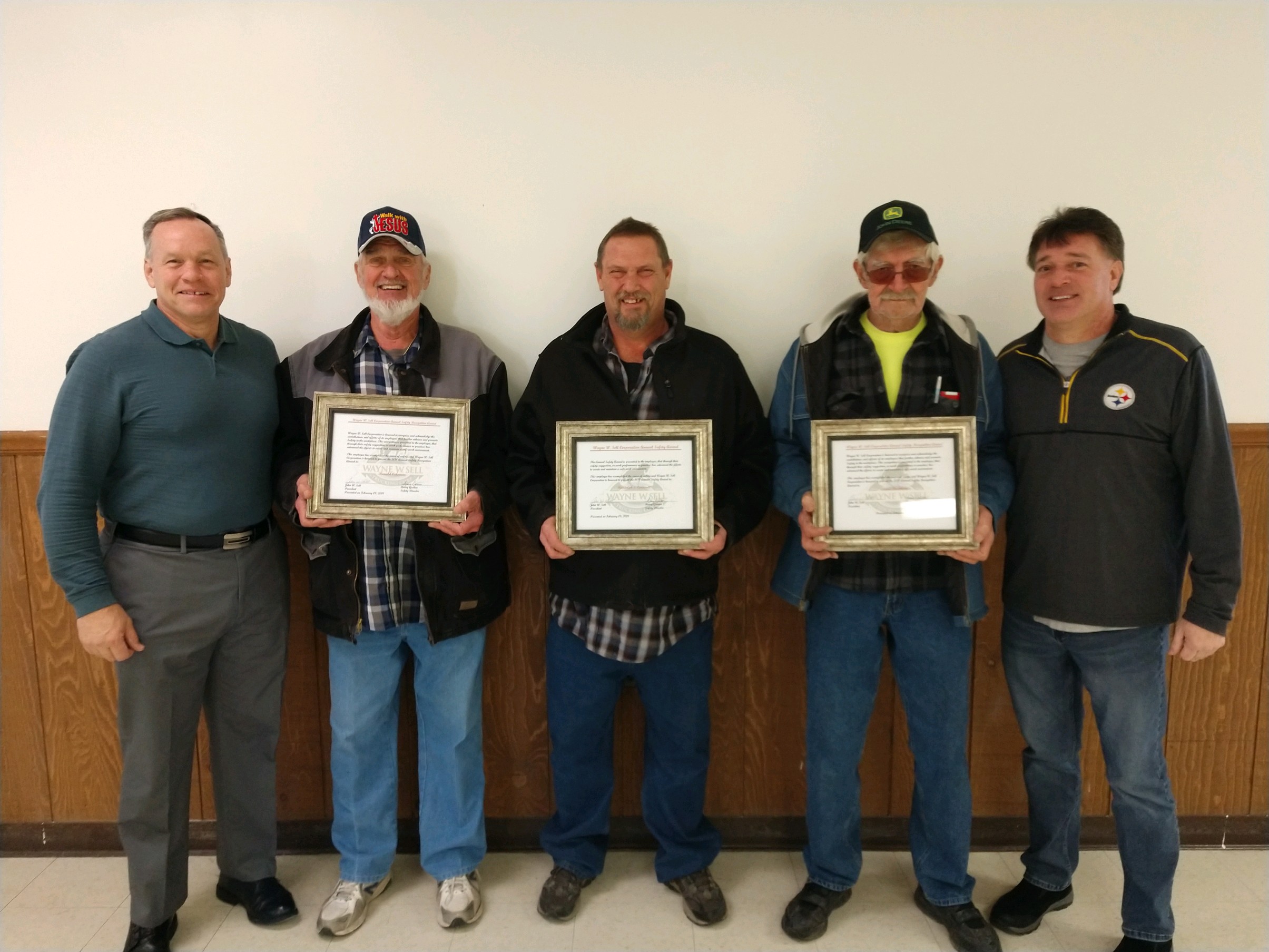 2018 Annual Safety Recognition Award Nominees