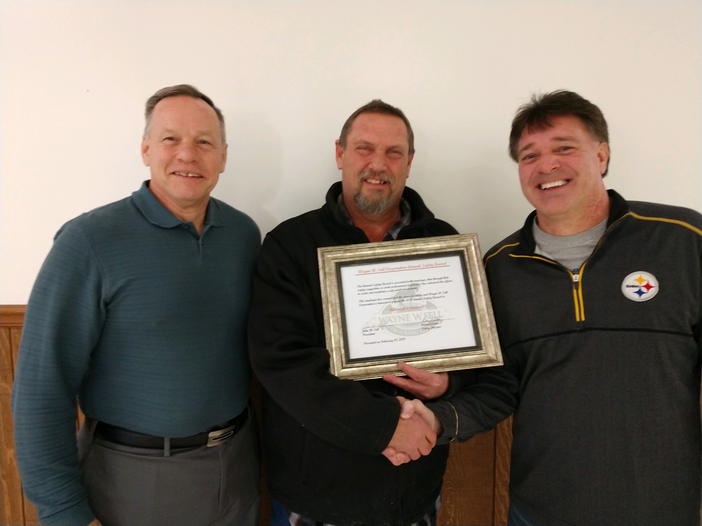 2018 Annual Safety Award Winner